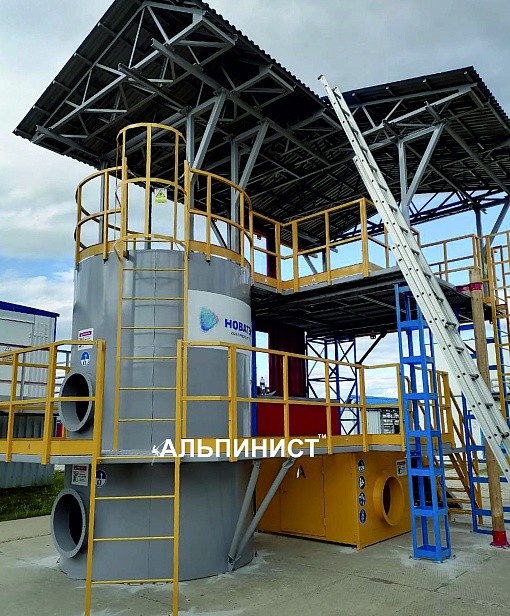 г. Новый Уренгой. ПАО «Новатэк» расширяет горизонты обучения: компания приобрела современный учебно-тренировочный полигон "Альпинист 03-06-3"